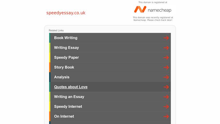 SpeedyEssay.co.uk