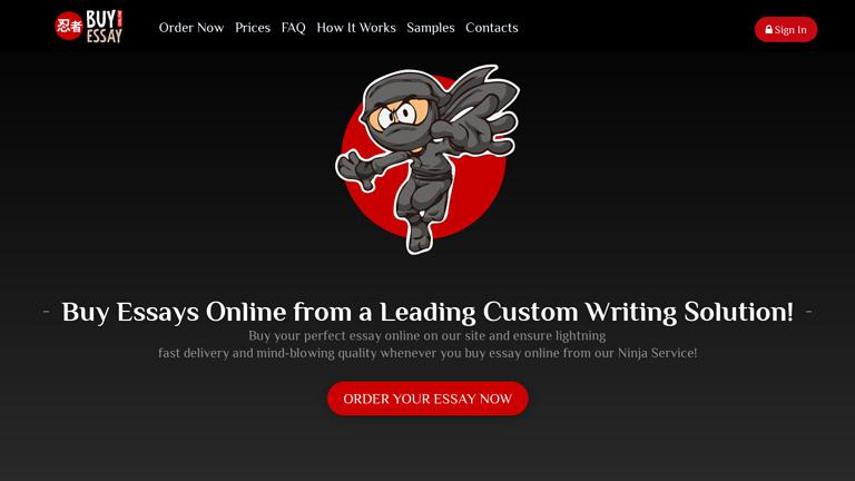 BuyEssayOnline.Ninja