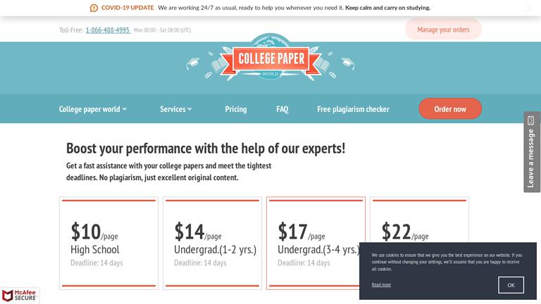 CollegePaperWorld.com CollegePaperWorld.com