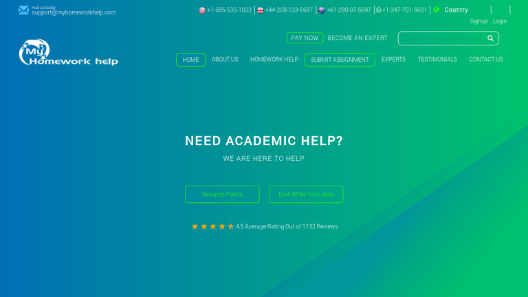 MyHomeworkHelp.com MyHomeworkHelp.com