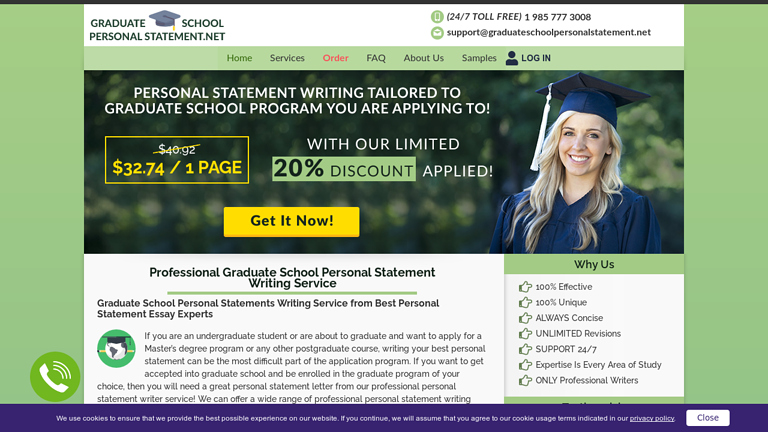 GraduateSchoolPersonalStatement.net GraduateSchoolPersonalStatement.net