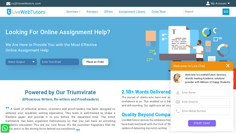 LiveWebTutors.com LiveWebTutors.com