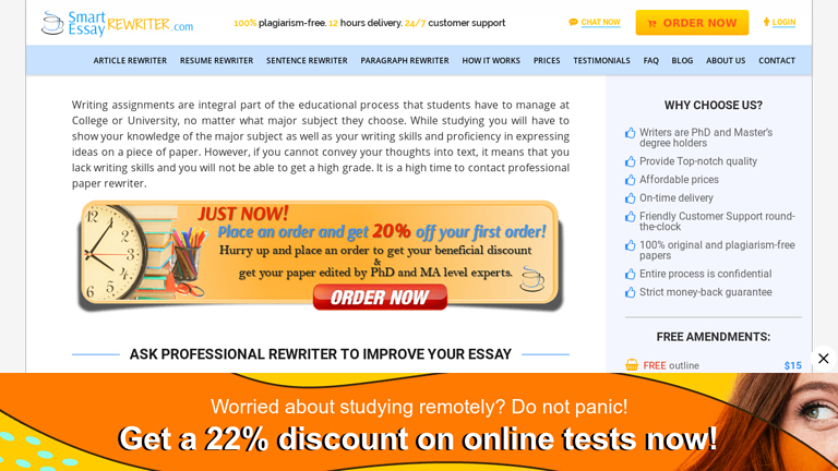 SmartEssayRewriter.com SmartEssayRewriter.com