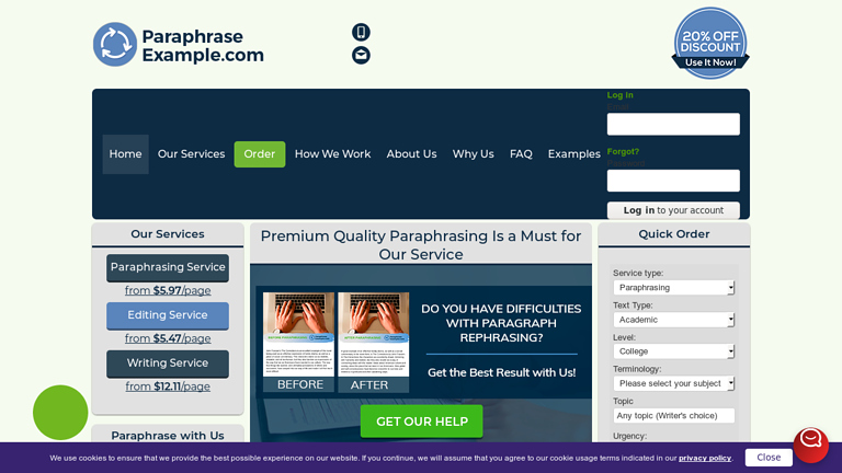 ParaphraseExample.com ParaphraseExample.com