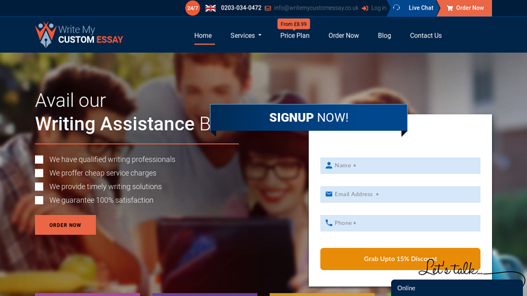 WriteMyCustomEssay.co.uk