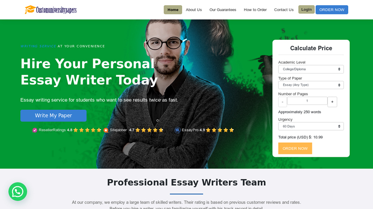 CustomUniversityPapers.com