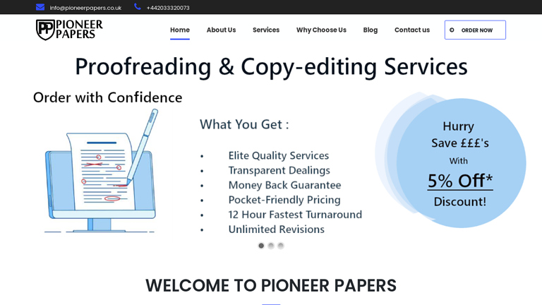 PioneerPapers.co.uk PioneerPapers.co.uk