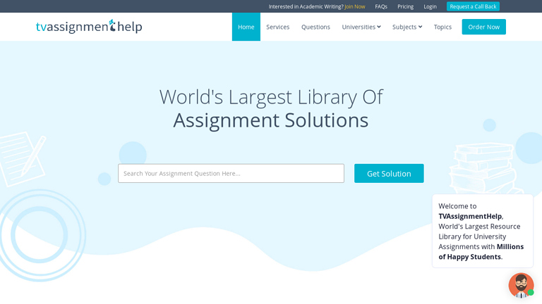 TVAssignmentHelp.com TVAssignmentHelp.com