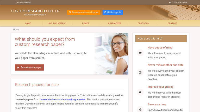 CustomResearchCenter.com CustomResearchCenter.com