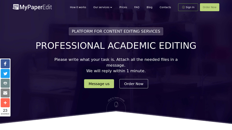 MyPaperEdit.com MyPaperEdit.com